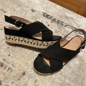 espadrille platform sandals